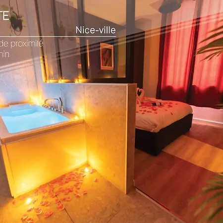 Loft Climatise - Proche De La - Jacuzzi - Centre Lejlighed *