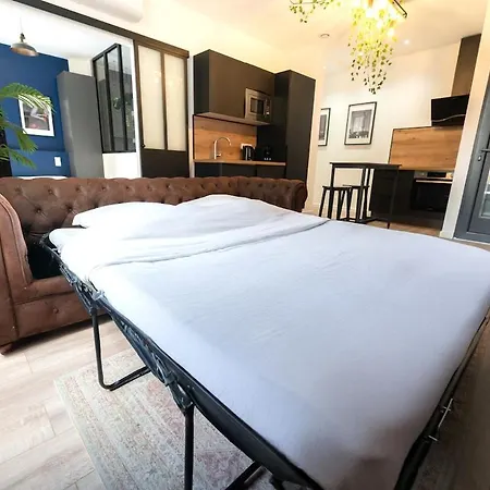 Appartement Loft Climatise - Proche De La - Jacuzzi - Centre